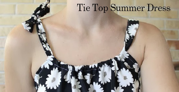 tie top dress