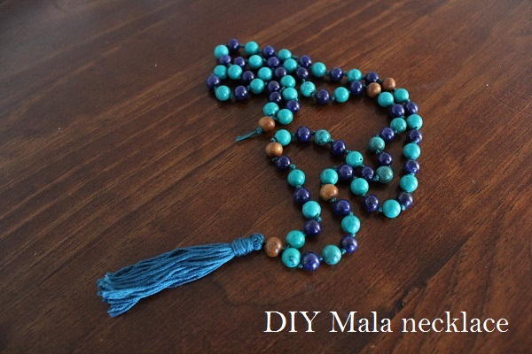 DIY Mala necklace
