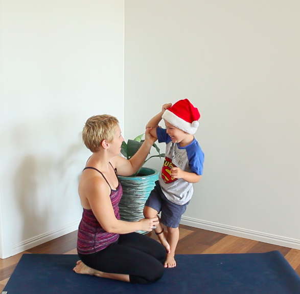Christmas Yoga for kids