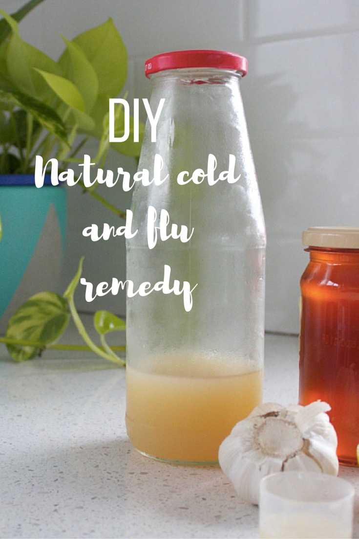 A simple natural cold and flu remedy