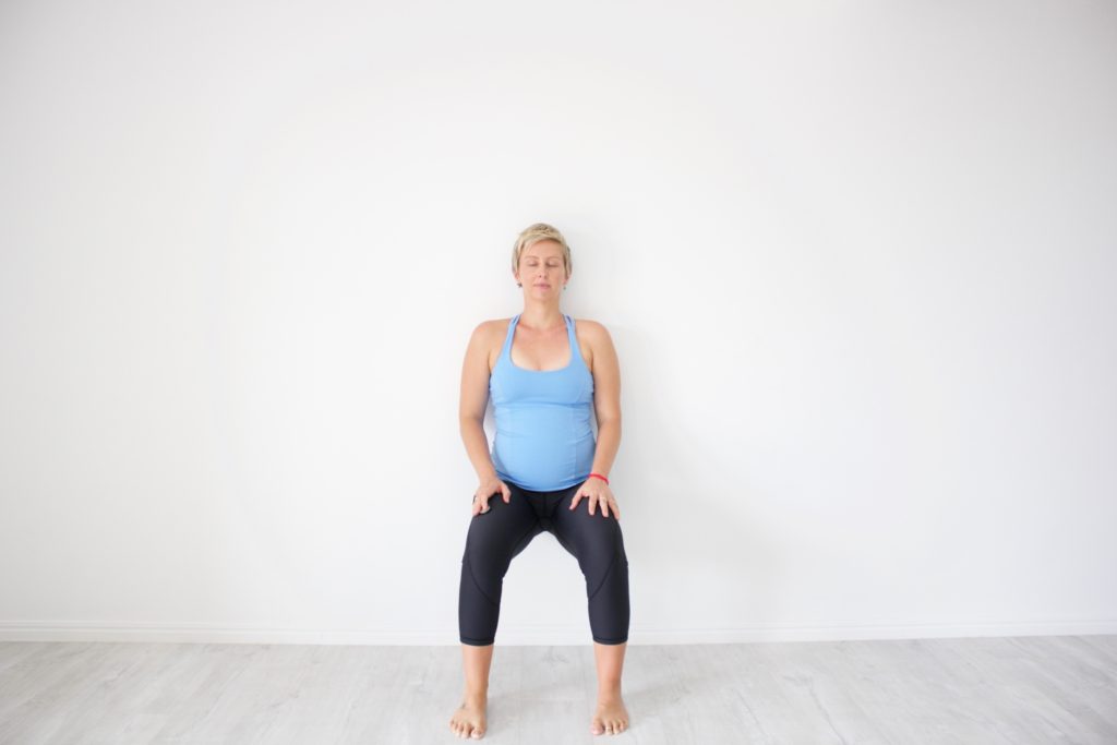 pregnancy yoga postures
